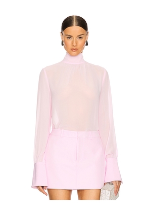 SEROYA Mary Blouse in Pink. Size L. Also in M, XS, XXS.