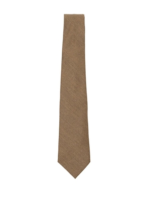 Paul Smith dot-print tie - Brown