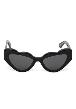 Fiorucci Heart sunglasses - Black