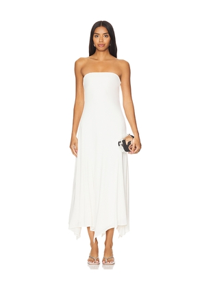 SEROYA Lucia Maxi Dress in Ivory. Size L. Also in M, XL.
