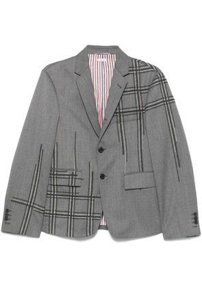 Thom Browne Unconstructed School Uniform blazer - Grey