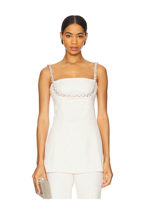 Sabina Musayev Margot Tunic in White. Size M. Also in S, XS.