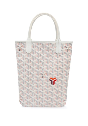 Goyard Pre-Owned 2022 Goyardine Poitiers Claire Voie satchel - White