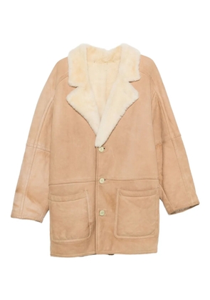 A.N.G.E.L.O. Vintage Cult 1990s shearling coat - Neutrals