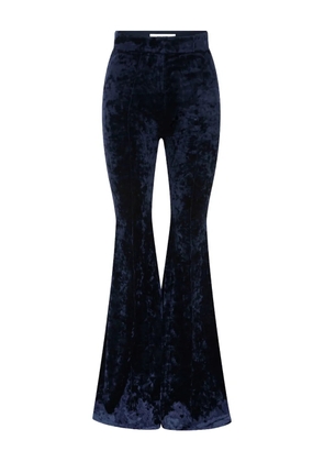 Alex Perry velvet trousers - Blue