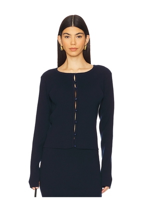 SNDYS Odetta Top in Navy. Size L. Also in M.