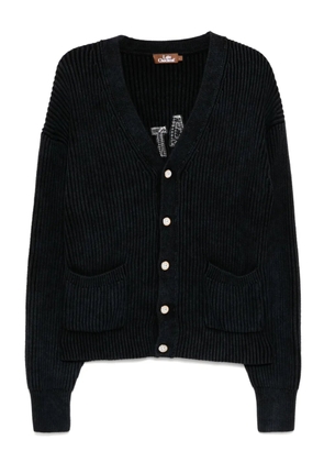 Stain Shade V-neck cardigan - Blue