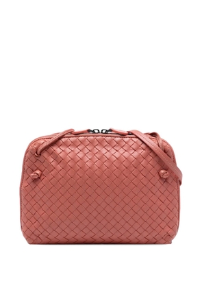 Bottega Veneta Pre-Owned 2012-2025 Nappa Intrecciato Nodini crossbody bag - Pink