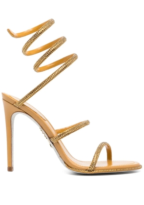 René Caovilla 110mm Cleo sandals - Brown