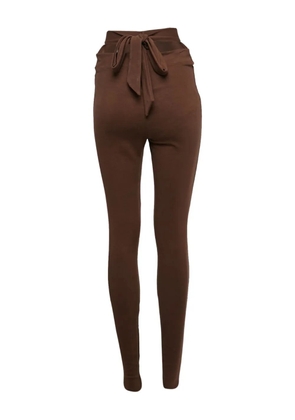 LPA 2024 cut-out trousers - Brown