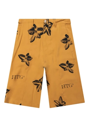 Honor The Gift floral-print shorts - Yellow