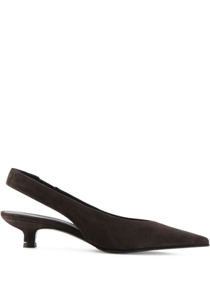 Notabene Eleonora pointed-toe slingback pumps - Brown