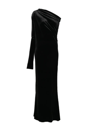 Alchemy velvet gown - Black