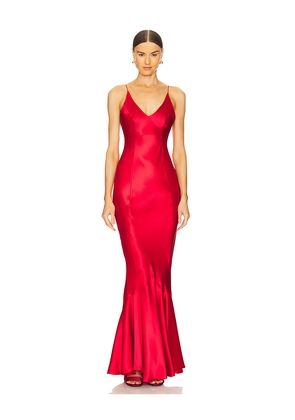 retrofete Rosalia Dress in Red. Size L. Also in M, XL.