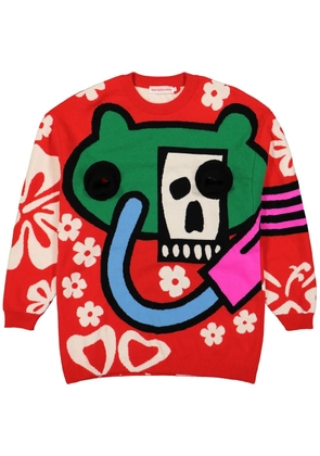Walter Van Beirendonck Android jumper - Red