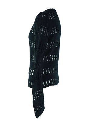 Dolce & Gabbana Pre-Owned open-knit cardigan - Black