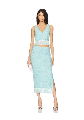 SAYLOR Randall Set in Baby Blue. Size L. Also in S.