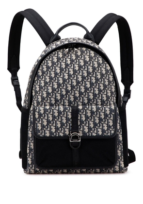 Christian Dior Pre-Owned 2023 Oblique Canvas 8 backpack - Blue