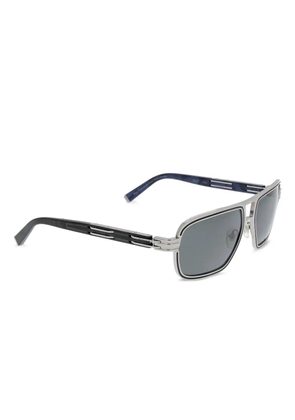 Zilli Pierre pilot-frame sunglasses - Black