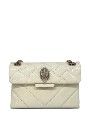 Kurt Geiger London quilted embellishment shoulder bag - White