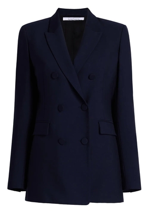 Another Tomorrow double-breasted merino wool blazer - Blue
