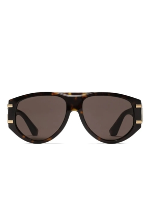 Dolce & Gabbana Eyewear DG Griffe sunglasses - Brown