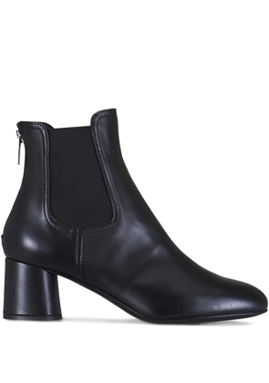 AGL elasticated-panel block-heel boots - Black