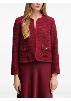 Joop! Joella pocket tweed blazer - Red