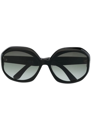 TOM FORD Eyewear oversize-frame sunglasses - Black