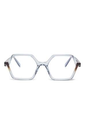 Veronika Wildgruber Vega geometric-frame glasses - Blue