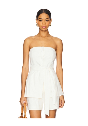 SOVERE Mason Bodice Top in White. Size M. Also in S, XL.