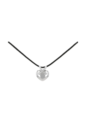 Chaumet pre-owned large white gold pendant necklace - Silver