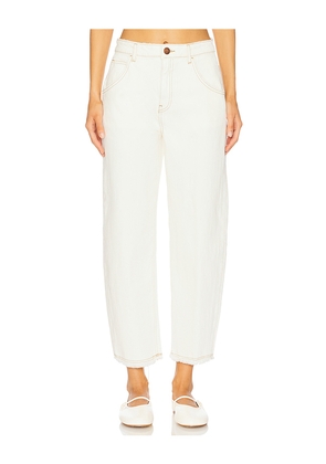 Seventy + Mochi Bo Jeans in Ivory. Size 26. Also in 27, 30.