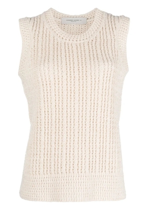 Golden Goose chunky knit vest - Neutrals