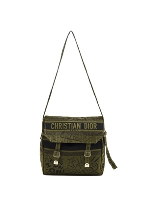 Christian Dior Pre-Owned 2018 Diorcamp buckled shoulder bag - Green