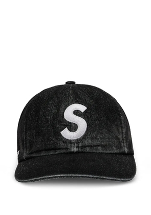 Supreme cordura denim S logo cap - Black