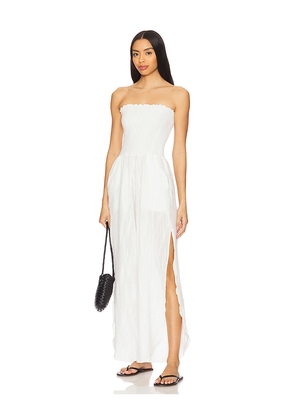 PEIXOTO Harriet Jumpsuit in White. Size L. Also in XL.