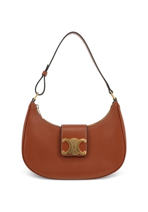 Celine Pre-Owned 2020s Ava Triomphe leather shoulder bag - Brown