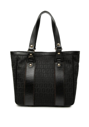 Fendi Pre-Owned 2000-2010 Zucchino Canvas tote bag - Black