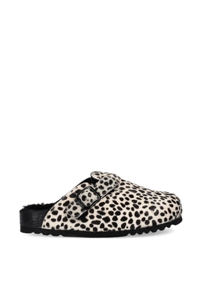 Scholl Fae dalmatian buckle mules - Neutrals