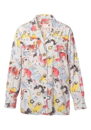 CHANEL Pre-Owned cotton shirt - White