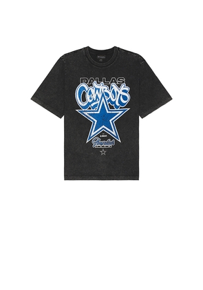 The Wild Collective Cowboys Graffiti Tee in Black. Size L. Also in M, S.