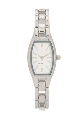 petit moments Meridian Watch in Metallic Silver.