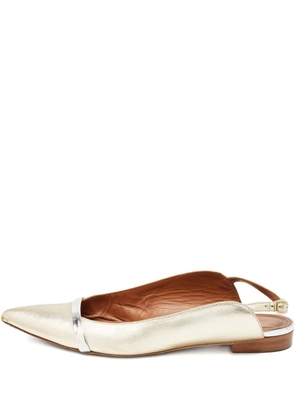 Malone Souliers x Roy Luwolt pre-owned slingback pumps - Gold