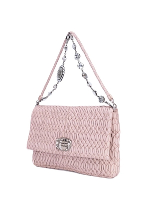 Miu Miu Pre-Owned crystal-embellished shoulder bag - Pink