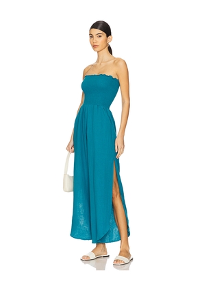 PEIXOTO Harriet Jumpsuit in Teal. Size L. Also in M, S.