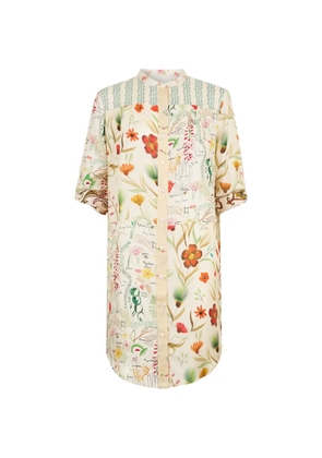 La Prestic Ouiston Open It floral-print dress - Neutrals