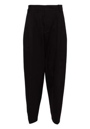 CROQUIS Loose knit casual pants - Black