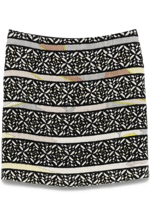 PUCCI Pre-Owned 2010s tweed midi skirt - Black