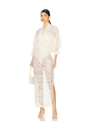 SWF Plunge Dress in Ivory. Size M. Also in XL.